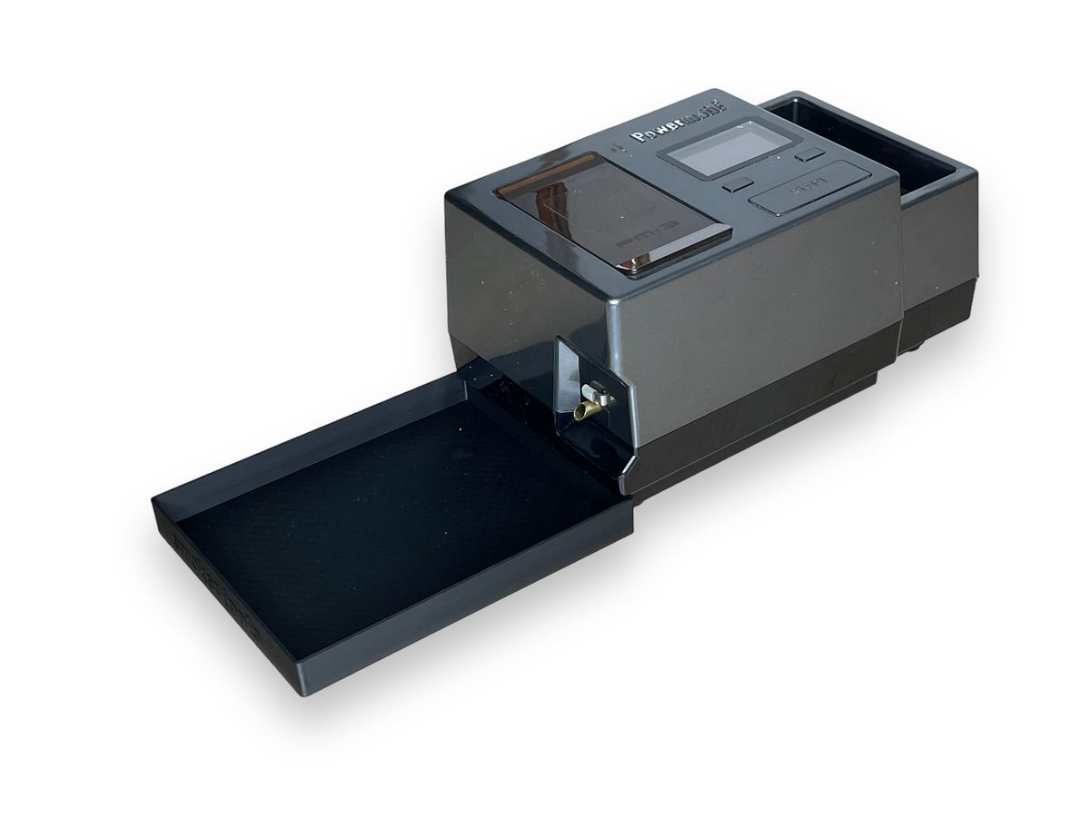 Powermatic 3+ - elektrische Zigarettenstopfmaschine inkl. Auffangschale zum ermäßigten Setpreis - Versandkostenfrei