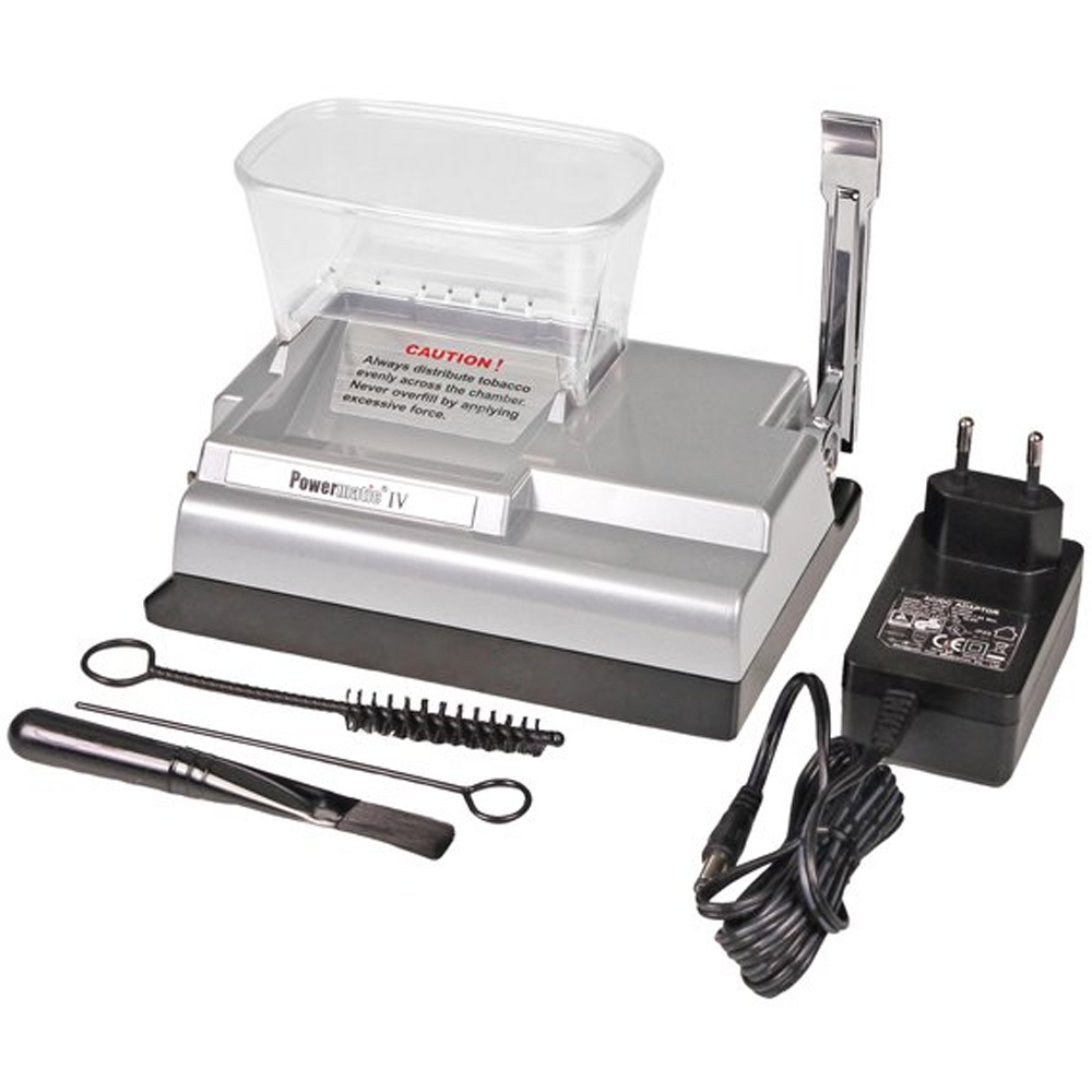 Powermatic 4 - elektrische Zigarettenstopfmaschine mit Trichter